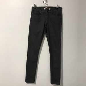 Noisy May LW Super Slim Coated Jeans